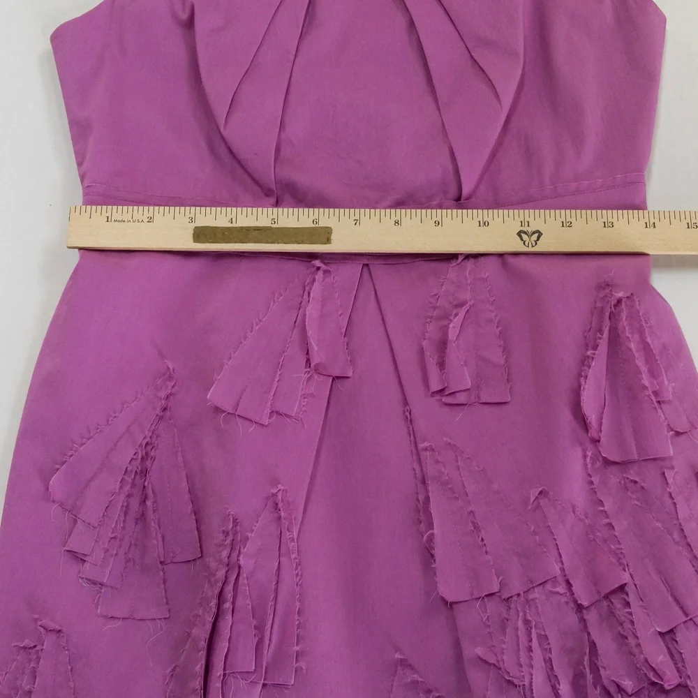 Robert Rodriguez lilac cocktail dress. Sz, 4 - Picture 5 of 9